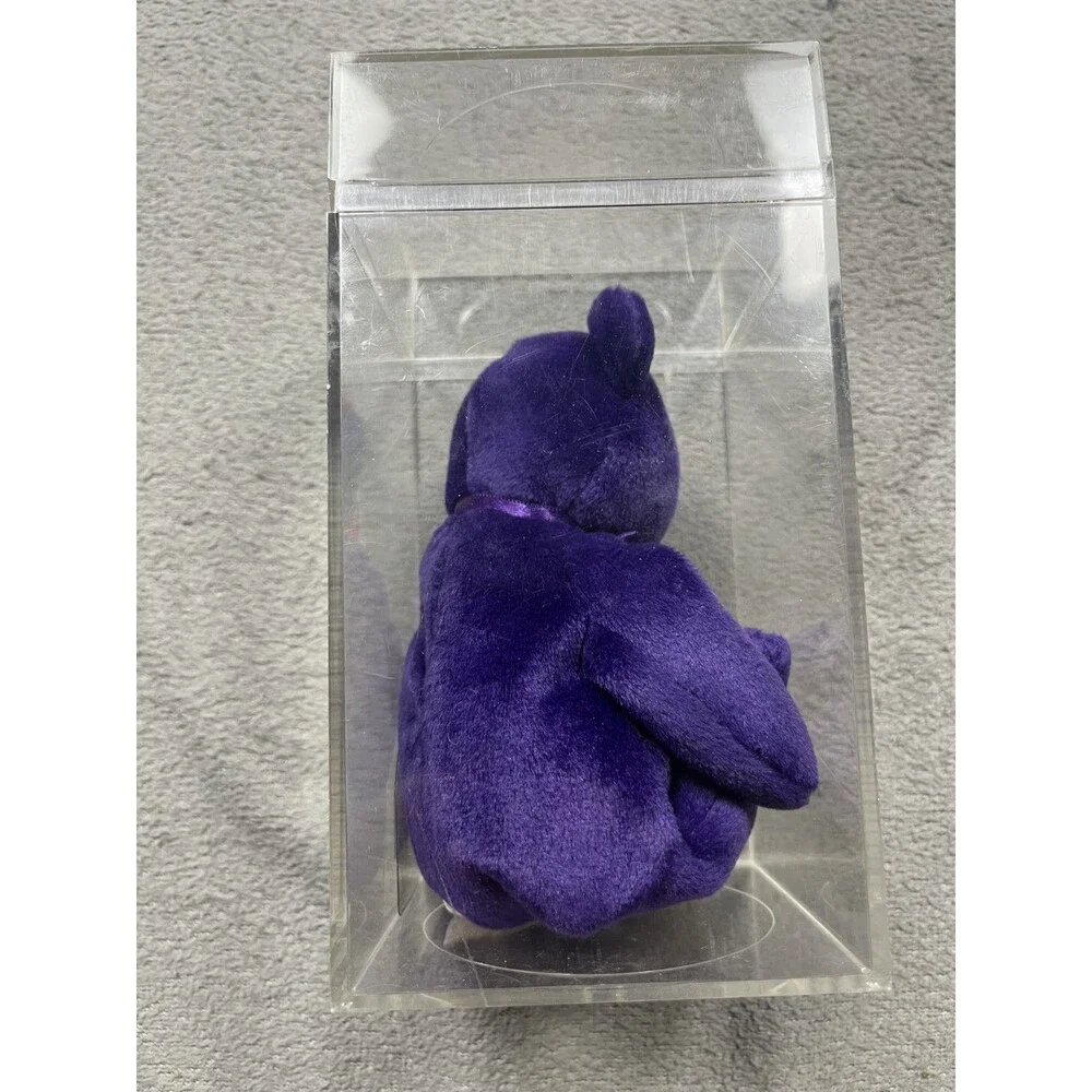 TY Beanie Baby Princess Bear Diana Rare With Case Tags Vintage